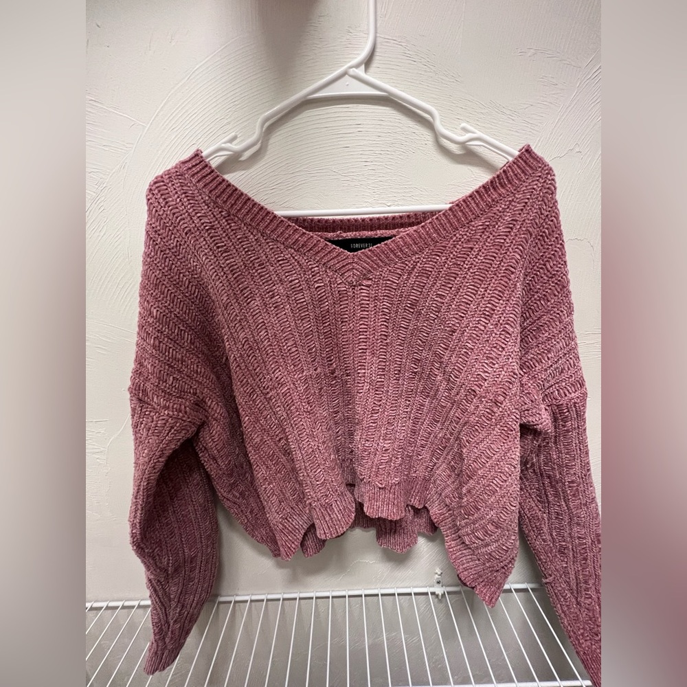 Pink Sweater, size small